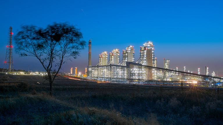 gasifiers at twilight