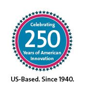 Emblem: Celebrating 250 Years of American Innovation | US-Based. Since 1940.